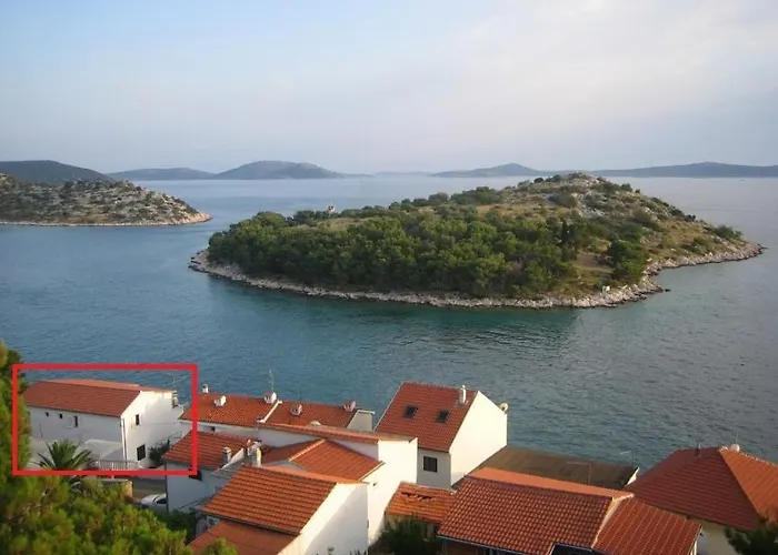 In Tribunj With Sea View, Terrace, Air Conditioning, Wifi 68-2 *