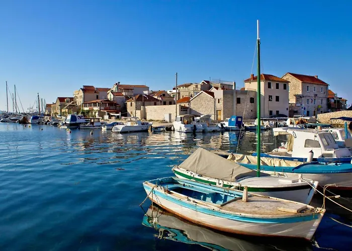 In Tribunj With Sea View, Terrace, Air Conditioning, Wifi 68-2 *